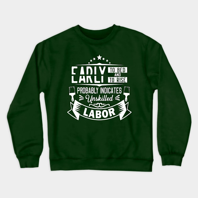 Labour day Crewneck Sweatshirt by RubyCollection